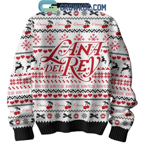 Lana Del Rey 2024 Born To Die Christmas Ugly Sweater