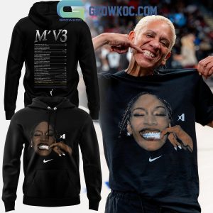 Las Vegas Aces A’ja Wilson WNBA 2024 MVP All The Title Hoodie T-Shirt