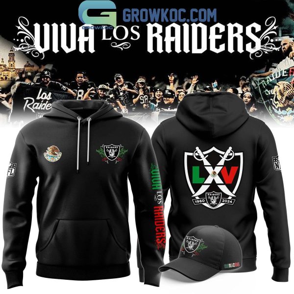 Las Vegas Raiders Mexico’s Independence Day 2024 Hoodie T-Shirt