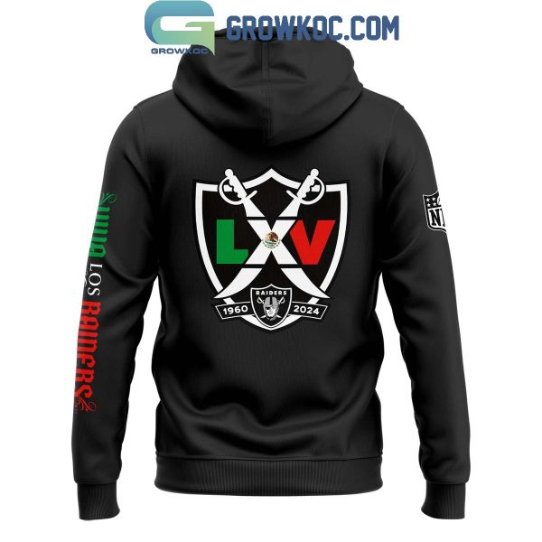 Las Vegas Raiders Mexico’s Independence Day 2024 Hoodie T-Shirt