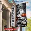 Kansas City Chiefs Welcome Halloween 2024 Personalized House Garden Flag