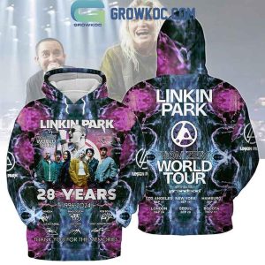 Linkin Park 1996-2024 From Zero World Tour Hoodie T-Shirt