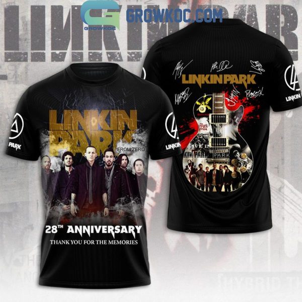 Linkin Park 28th Anniversary Forever In Our Heart 2024 Hoodie T-Shirt