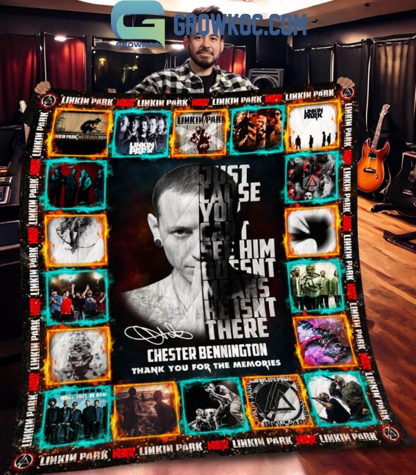 Linkin Park Chester Bennington Thank You Fleece Blanket Quilt