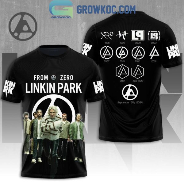 Linkin Park From Zero To All Logo 2024 Hoodie T-Shirt