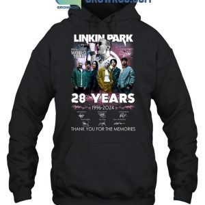 Linkin Park From Zero World Tour 28 Years 1996-2024 Thank You T-Shirt