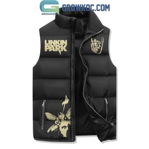 Linkin Park I Don’t Need Therapy I Need To Listen To Them Sleeveless Puffer Jacket