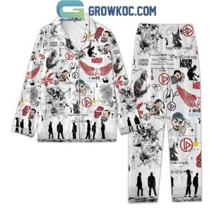 Linkin Park I Miss Chester Bennington Polyester Pajamas Set