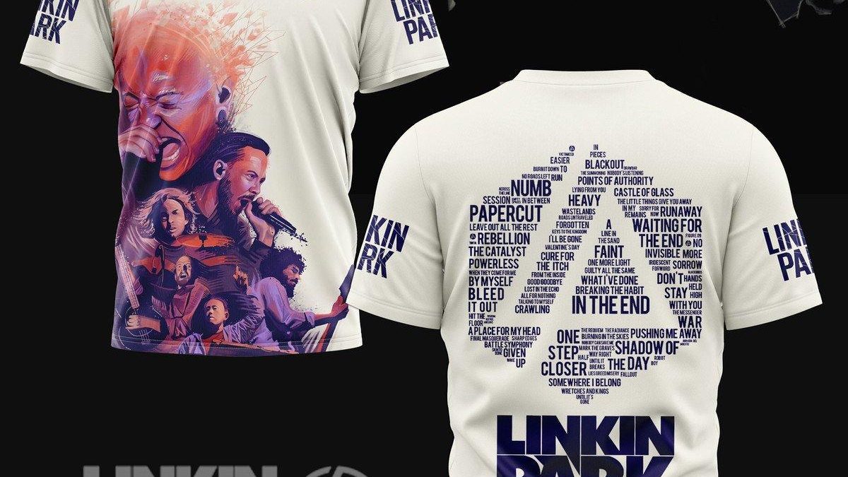 Linkin Park In The End Papercut Numb Songs 2024 Hoodie T-Shirt - Growkoc