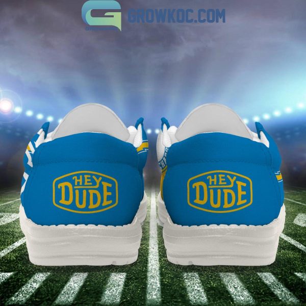 Los Angeles Chargers 2024 Version Personalized Hey Dude Shoes