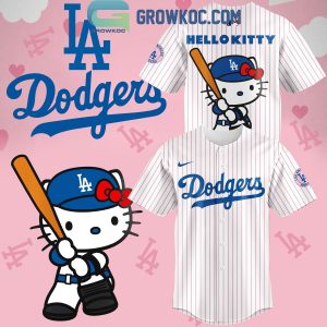 Los Angeles Dodgers 2024 Hello Kitty Celebration Baseball Jersey