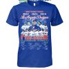 Houston Astros Back Four Back AL West Division Champs 2024 T-Shirt