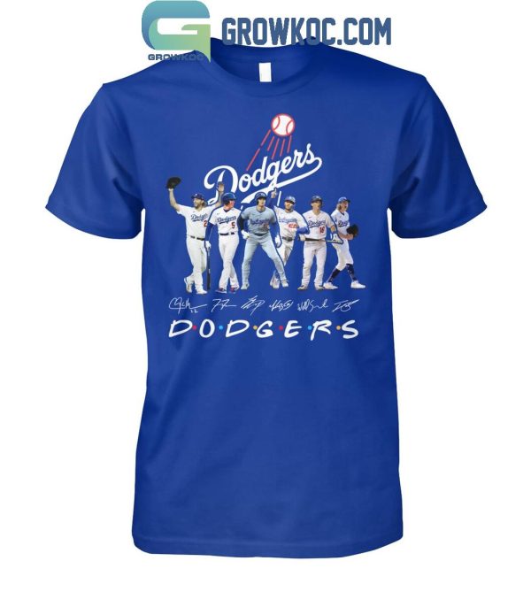 Los Angeles Dodgers D-O-D-G-E-R-S Baseball Team T-Shirt