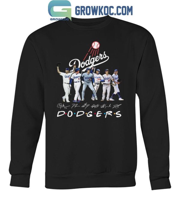 Los Angeles Dodgers D-O-D-G-E-R-S Baseball Team T-Shirt