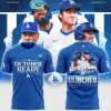 Los Angeles Dodgers Postseason October Ready Clinched 2024 Hoodie T-Shirt