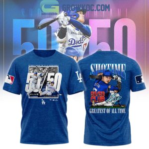 Los Angeles Dodgers Shohei Ohtani 50_50 Club Greatest Of All Time Hoodie T-Shirt