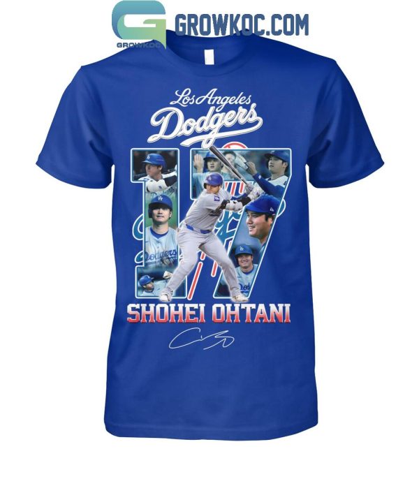 Los Angeles Dodgers Shohei Ohtani Number 17 Best Player In 2024 T-Shirt