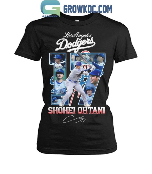 Los Angeles Dodgers Shohei Ohtani Number 17 Best Player In 2024 T-Shirt