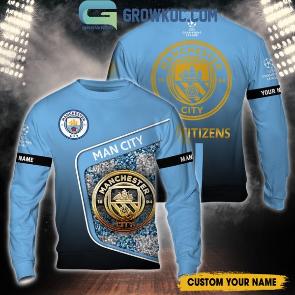 Manchester City Team Premier League The Citizens Personalized Hoodie T-Shirt