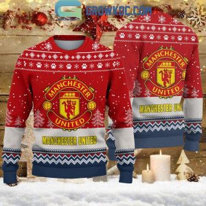 Manchester United The Red Devils England Premier League Christmas Ugly Sweater