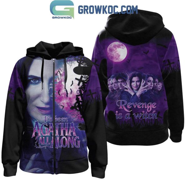 Marvel Agatha All Along Revenge Is A Witch Hoodie T-Shirt