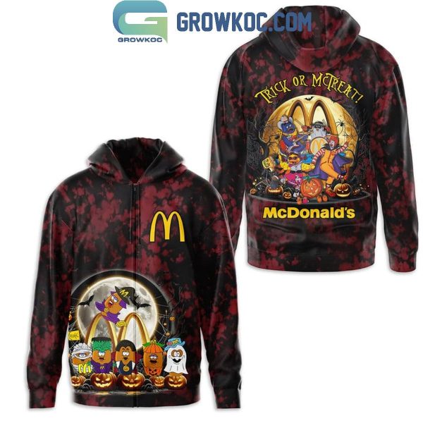 McDonald’s Trick Or Treat Halloween 2024 Hoodie T-Shirt