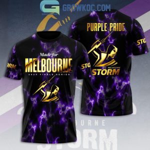 Melbourne Storm Made For Melbourne Purple Pride Hoodie T-Shirt