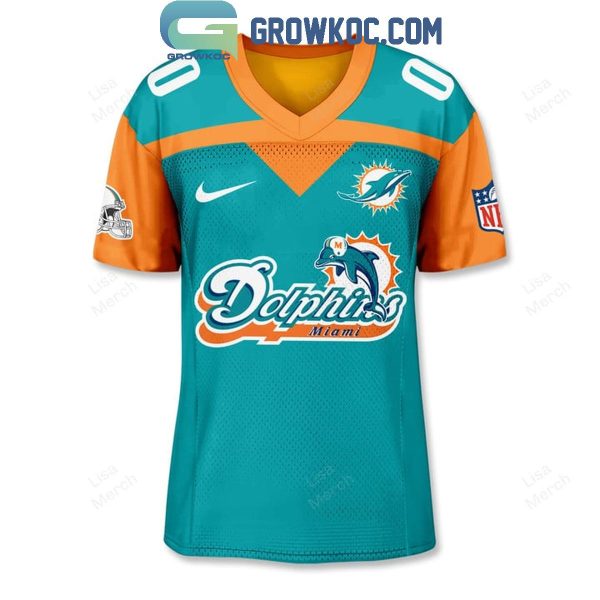 Miami Dolphins Halloween Ghost Players Personalized Football Jersey