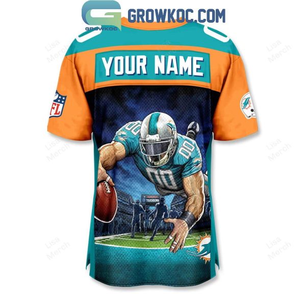 Miami Dolphins Halloween Ghost Players Personalized Football Jersey