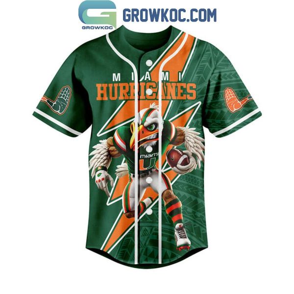 Miami Hurricanes I Am A Die Hard Hurricanes Fan 2024 Baseball Jersey