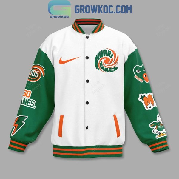 Miami Hurricanes It’s All About The U Our Team Baseball Jacket