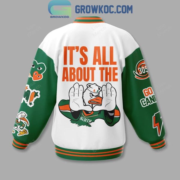 Miami Hurricanes It’s All About The U Our Team Baseball Jacket