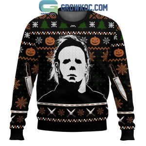 Michael Myers 2024 Halloween Christmas Ugly Sweater