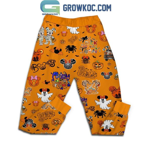 Mickey Mouse It’s Time For Some Halloween Fun Fleece Pajamas Set