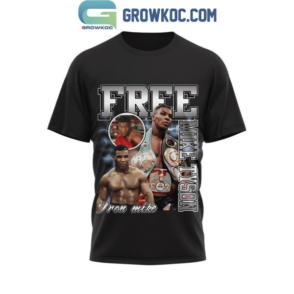 Mike Tyson Free Iron Mike 2024 The Legend T-Shirt