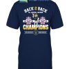 Milwaukee Brewers 2024 National League Central Division Champs Back To Back 2024 T-Shirt