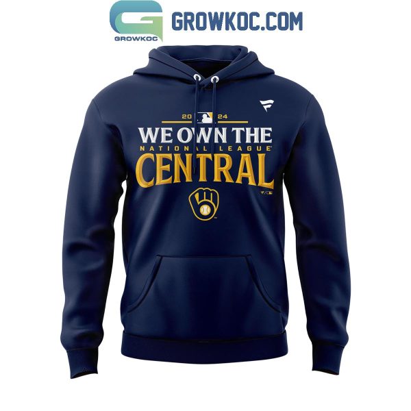 Milwaukee Brewers Back To Back Central Division Champions 2024 Hoodie T-Shirt