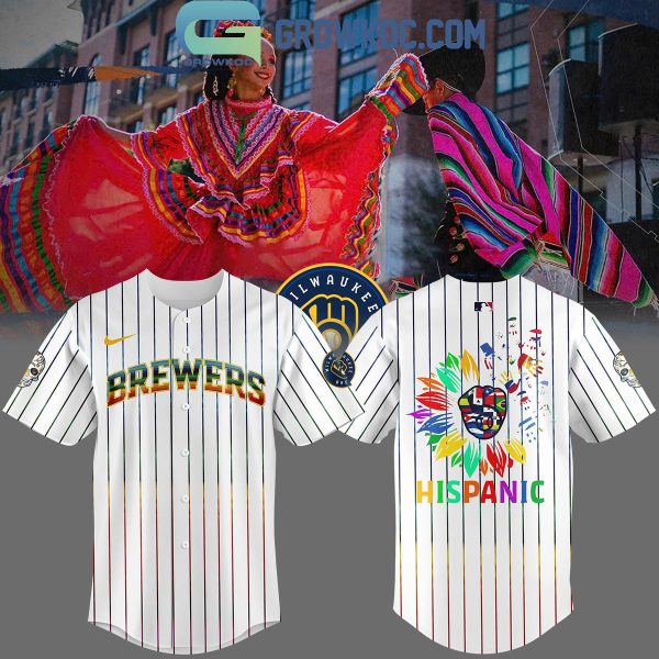 Milwaukee Brewers Hispanic Heritage Month Baseball Jersey