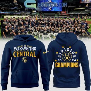 Milwaukee Brewers National League Central Division Champions 2024 Hoodie T-Shirt