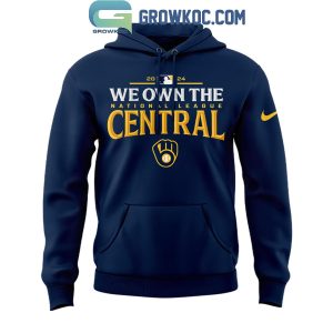 Milwaukee Brewers National League Central Division Champions 2024 Hoodie T-Shirt