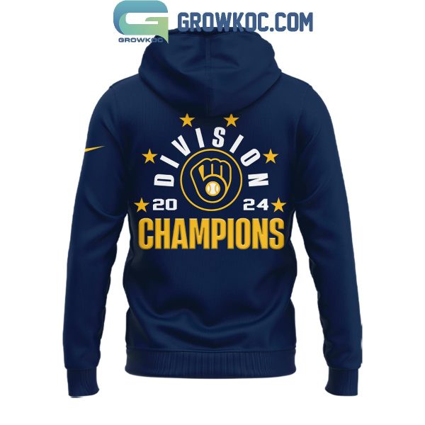 Milwaukee Brewers National League Central Division Champions 2024 Hoodie T-Shirt