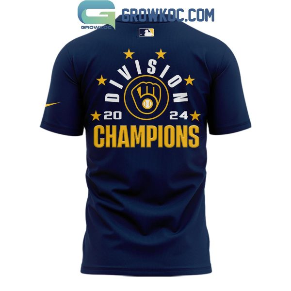 Milwaukee Brewers National League Central Division Champions 2024 Hoodie T-Shirt