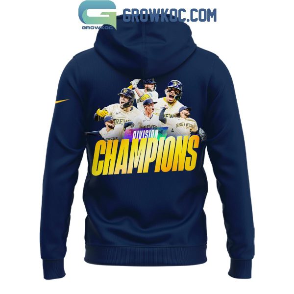 Milwaukee Brewers We Own The Central Division Champions 2024 Hoodie T-Shirt