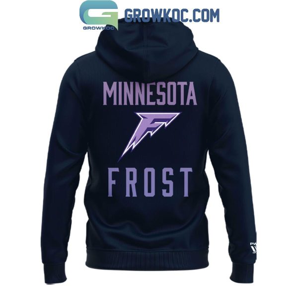 Minnesota Frost Purple Design The Best Team Hoodie T-Shirt