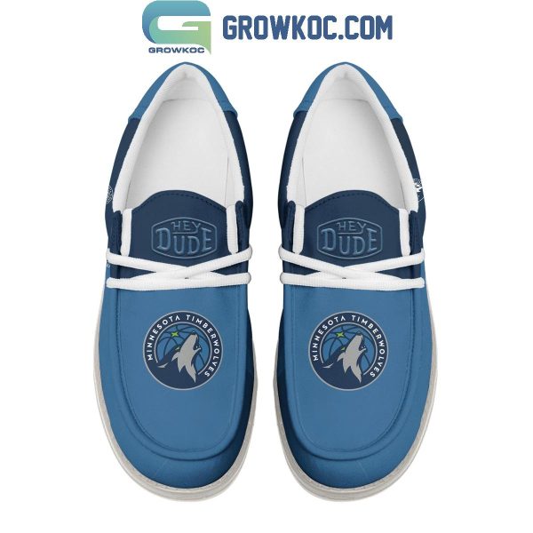 Minnesota Timberwolves 2024 Personalized Hey Dude Shoes