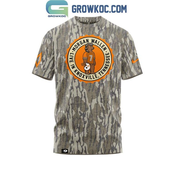 Morgan Wallen Camo Mossy Oak Knoxville Tennessee Hometown Hoodie T-Shirt