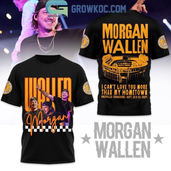 Morgan Wallen I Love My Hometown Tennessee 2024 Hoodie T-Shirt