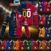 NFL Mix NCAA 2 Team Home Jersey Hoodie T Shirt