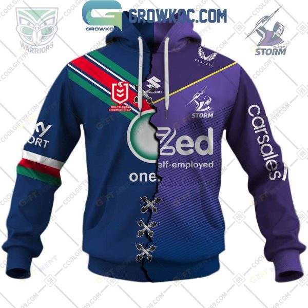 NRL Mix 2 Team Home Jersey Hoodie T Shirt