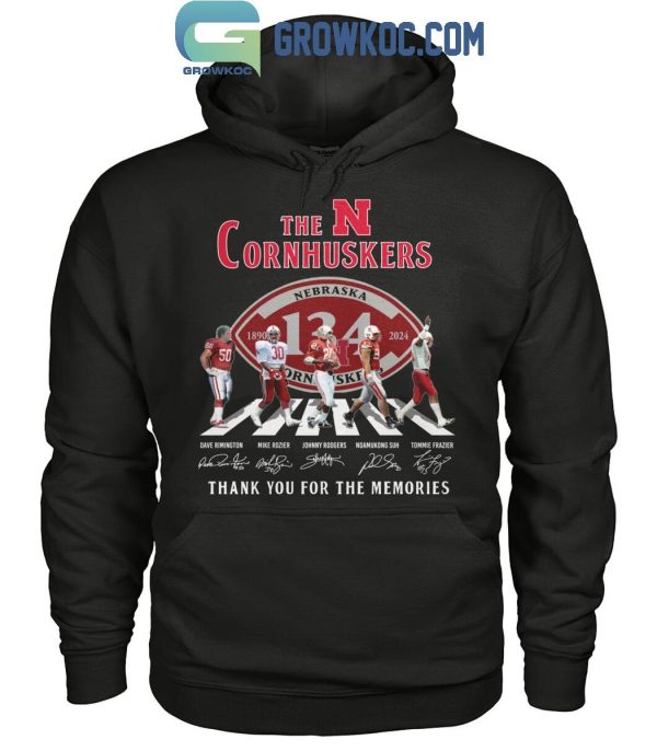 Nebraska Cornhuskers 134 Seasons 1890-2024 T-Shirt